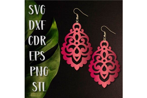 Boho Earrings SVG, Retro Earrings STL Graphics and Crafts Review
