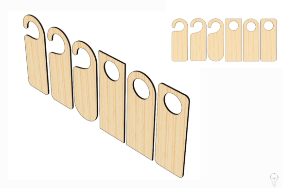 Door Hanger Bundle Laser Cut SVG Files