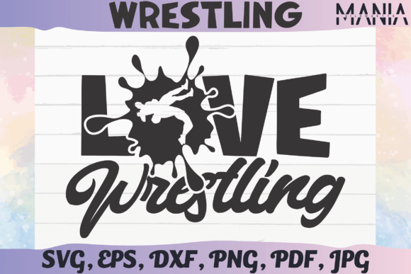 Love Wrestling Svg Graphics: Essential Graphic Templates for Content Creators